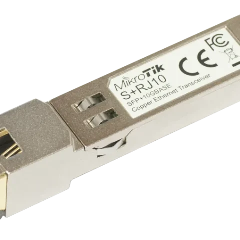 MikroTik RJ45 SFP+ 10/100/1000M/2.5G/5G/10G copper module (S+RJ10)
