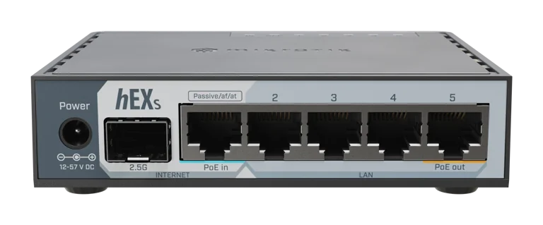 MikroTik hEX S (2025 version) (E60iUGS)