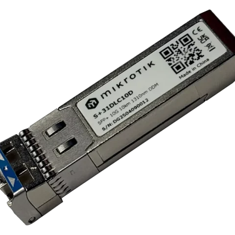 MikroTik SFP/SFP+ module 1G/10G SM 10km 1310nm (S+31DLC10D)