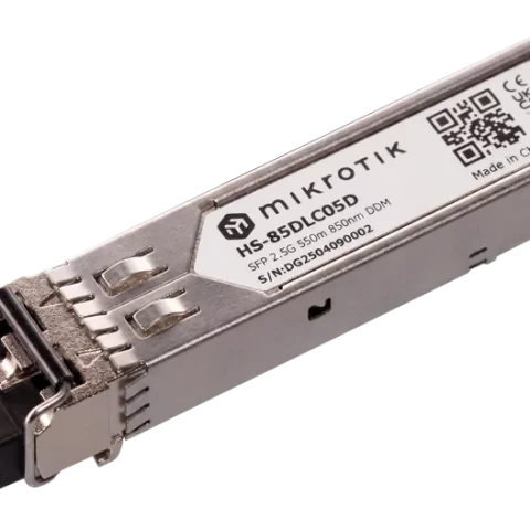 MikroTik SFP module 1.25G/2.5G MM 550m 850nm (HS-85DLC05D)