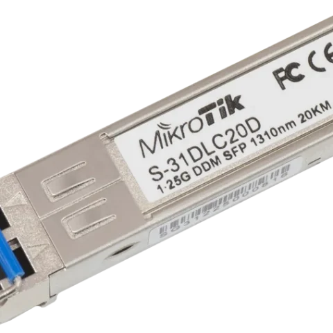 MikroTik SFP module 1.25G SM 20km 1310nm (S-31DLC20D)