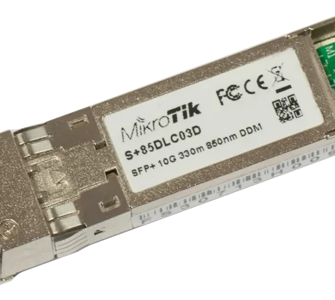 MikroTik SFP+ module 10G MM 300m 850nm (S+85DLC03D)